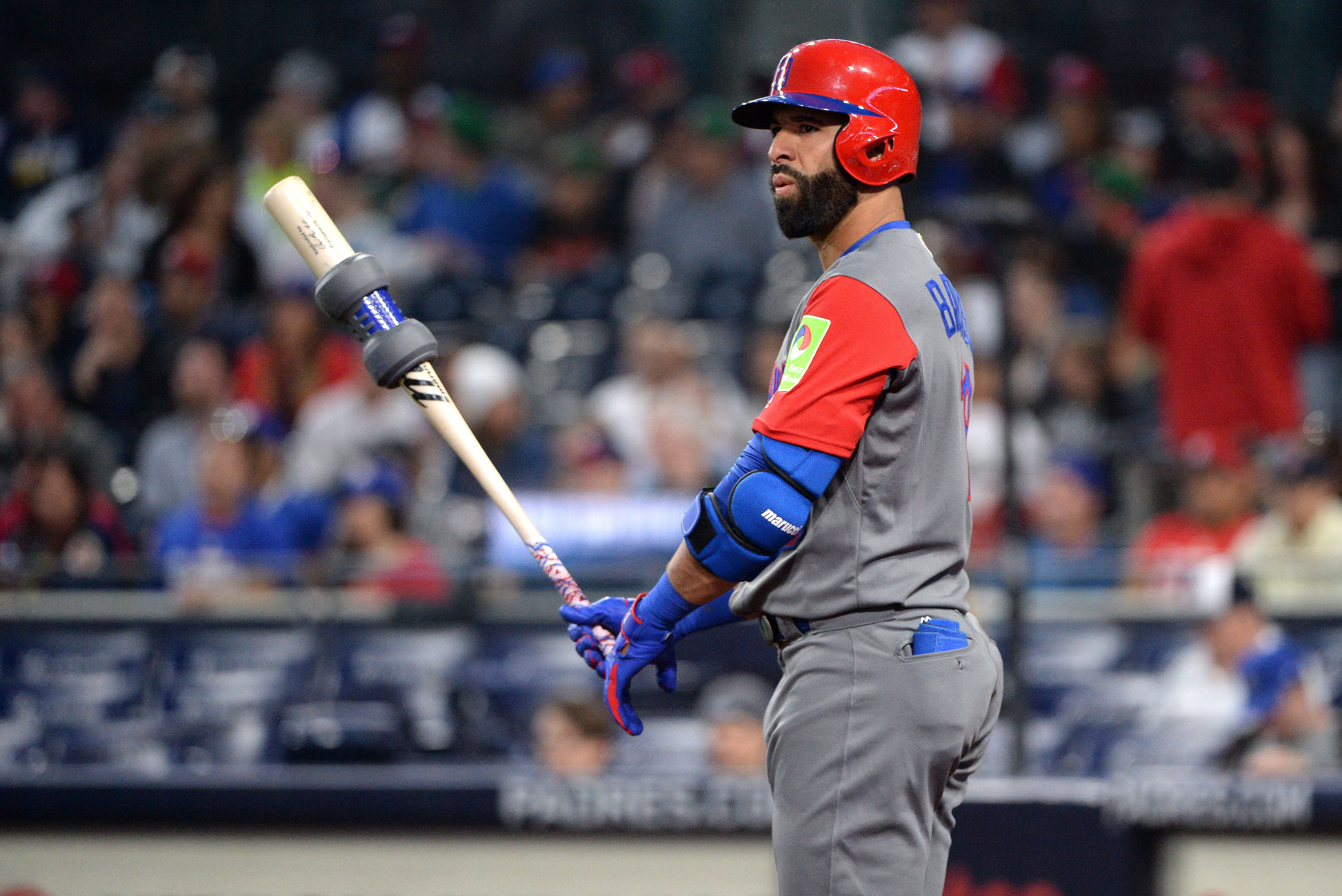 Jose Bautista, ex-slugger, attempting MLB comeback as two-way player