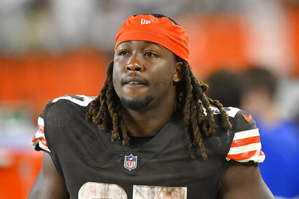 Browns RB Kareem Hunt out weeks with calf injury, Baker Mayfield TBD – The  Denver Post