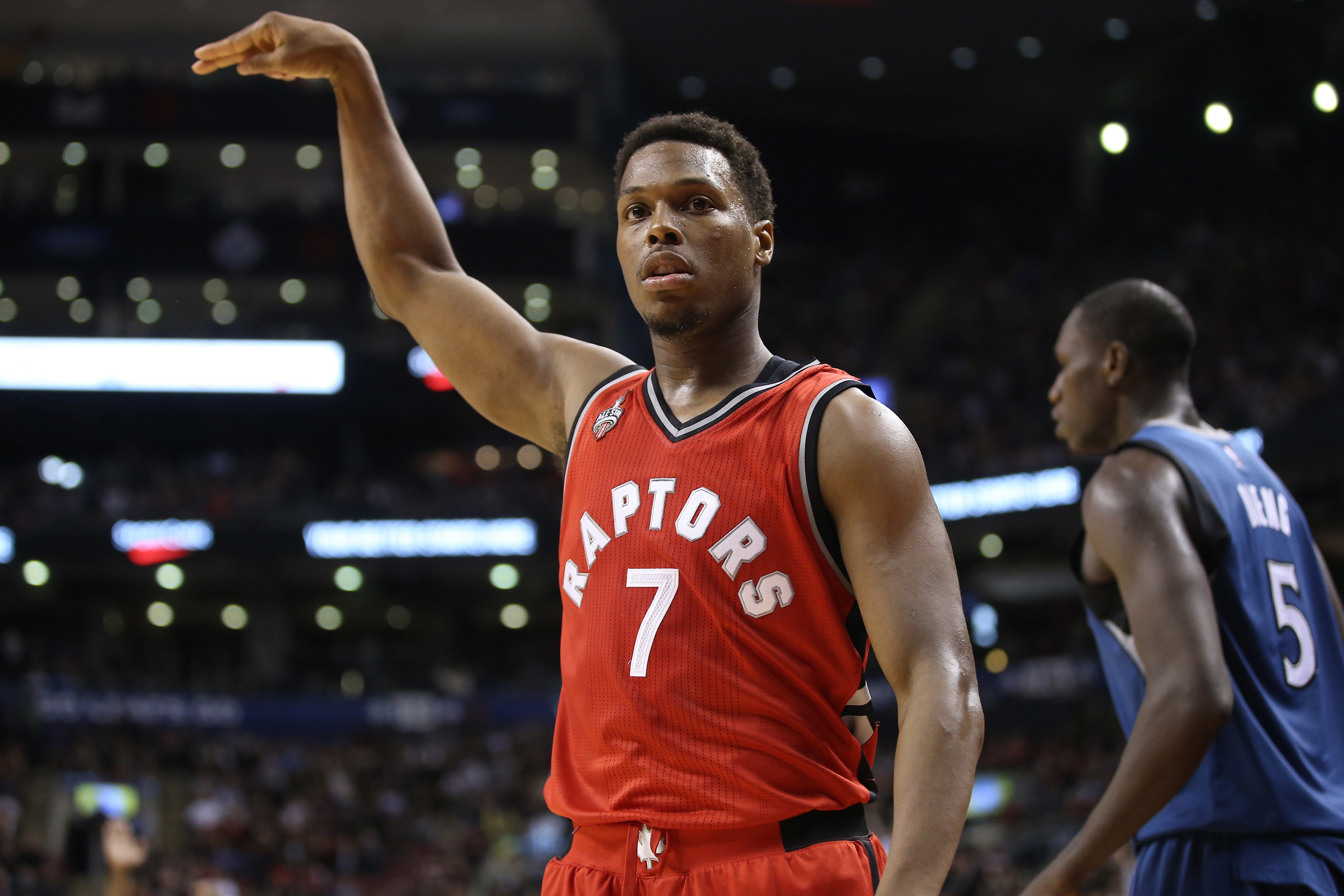 A slimmer Kyle Lowry showing glimpses of improvement this preseason