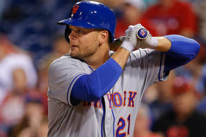 Lucas Duda: Ex-Mets star, Curtis Granderson once comically tried stopping  good friend Lucas Duda from leaving the clubhouse after his trade by  wrestling him