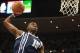 Mar 1, 2013; Denver, CO, USA; Oklahoma City Thunder guard Reggie Jackson (15) dunks the ball during the second half against the Denver Nuggets at the Pepsi Center. The Nuggets won 105-103. Mandatory Credit: Chris Humphreys-USA TODAY Sports
