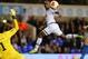LONDON, ENGLAND - SEPTEMBER 19: Jermain Defoe of Spurs scores the opening goal during the UEFA Europa League Group K match between Tottenham Hotspur FC and Tromso IL at White Hart Lane on September 19, 2013 in London, England. (Photo by Clive Rose/Getty