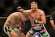Sep 21, 2013; Toronto, Ontario, CAN; Matt Mitrione (right) fights Brendan Schaub during their Heavyweight bout at UFC 165 at the Air Canada Centre. Mandatory Credit: Tom Szczerbowski-USA TODAY Sports