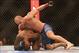 September 22, 2012; Toronto, ON, CANADA; UFC fighter Mitch Gagnon (top) fights against UFC fighter Walel Watson in the bantamweight fight during UFC 152 at the Air Canada Centre. Mandatory Credit: Tom Szczerbowski-USA TODAY Sports