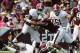 Sep 14, 2013; College Station, TX, USA; Alabama Crimson Tide running back T.J. Yeldon (4) runs with the ball against Texas A&M Aggies safety Howard Matthews (31) in the second quarter at Kyle Field. Mandatory Credit: Matthew Emmons-USA TODAY Sports