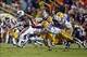 Auburn running back Tre Mason made the game interesting in the second half.