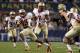 PITTSBURGH, PA - SEPTEMBER 02: Jalen Ramsey #13 of the Florida State Seminoles runs after making an interception in the first half against the Pittsburgh Panthers during the game on September 2, 2013 at Heinz Field in Pittsburgh, Pennsylvania. (Photo by