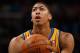 NEW ORLEANS, LA - JANUARY 11: Anthony Davis #23 of the New Orleans Hornets makes a free throw shot against the Minnesota Timberwolves at New Orleans Arena on January 11, 2013 in New Orleans, Louisiana. NOTE TO USER: User expressly acknowledges and agree