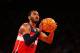 NEW YORK, NY - APRIL 09: John Wall #2 of the Washington Wizards shoots a foul shot against the New York Knicks during their game at Madison Square Garden on April 9, 2013 in New York City. NOTE TO USER: User expressly acknowledges and agrees that, by do