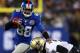 EAST RUTHERFORD, NJ - DECEMBER 09: Hakeem Nicks #88 of the New York Giants carries the ball as Patrick Robinson #21 of the New Orleans Saints defends on December 9, 2012 at MetLife Stadium in East Rutherford, New Jersey. (Photo by Elsa/Getty Images)