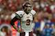 ATLANTA, GA - AUGUST 31: Logan Thomas #3 of the Virginia Tech Hokies against the Alabama Crimson Tide at Georgia Dome on August 31, 2013 in Atlanta, Georgia. (Photo by Kevin C. Cox/Getty Images)