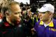 ATLANTA, GA - DECEMBER 03: Head coach Les Miles of the LSU Tigers converses with head coach Mark Richt of the Georgia Bulldogs after their 42-10 win during the 2011 SEC Championship Game at Georgia Dome on December 3, 2011 in Atlanta, Georgia. (Photo by