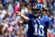 CHARLOTTE, NC - SEPTEMBER 22: Eli Manning #10 of the New York Giants during their game at Bank of America Stadium on September 22, 2013 in Charlotte, North Carolina. (Photo by Streeter Lecka/Getty Images)