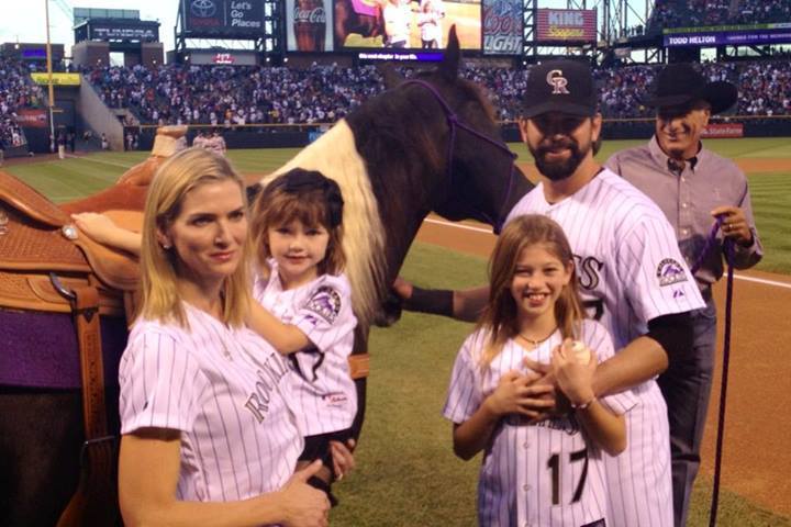 Todd Helton Receives Horse from Rockies in Emotional Retirement Ceremony, News, Scores, Highlights, Stats, and Rumors