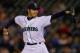 SEATTLE, WA - SEPTEMBER 25: Starting pitcher Hisashi Iwakuma #18 of the Seattle Mariners pitches in the third inning against the Kansas City Royals at Safeco Field on September 25, 2013 in Seattle, Washington. (Photo by Otto Greule Jr/Getty Images)