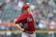 DENVER, CO - SEPTEMBER 22: Patrick Corbin #46 of the Arizona Diamondbacks pitches in the first inning of a game against the Colorado Rockies at Coors Field on September 22, 2013 in Denver, Colorado. (Photo by Dustin Bradford/Getty Images)