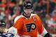 PHILADELPHIA, PA - APRIL 25: Claude Giroux #28 of the Philadelphia Flyers looks on against the New York Islanders on April 25, 2013 at the Wells Fargo Center in Philadelphia, Pennsylvania. (Photo by Len Redkoles/NHLI via Getty Images)