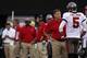 EAST RUTHERFORD, NJ - SEPTEMBER 16: Head coach Greg Schiano talks with Josh Freeman #5 of the Tampa Bay Buccaneers during a game against the New York Giants at MetLife Stadium on September 16, 2012 in East Rutherford, New Jersey. (Photo by Jeff Zelevan
