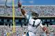CHARLOTTE, NC - SEPTEMBER 22: Cam Newton #1 of the Carolina Panthers during their game at Bank of America Stadium on September 22, 2013 in Charlotte, North Carolina. (Photo by Streeter Lecka/Getty Images)