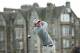 ST ANDREWS, SCOTLAND - SEPTEMBER 26: Alexandre Kaleka of France drives off the second tee during the first round of the Alfred Dunhill Links Championship on The Old Course, at St Andrews on September 26, 2013 in St Andrews, Scotland. (Photo by Andrew Re