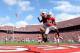 COLUMBUS, OH - SEPTEMBER 21: Chris Fields #80 of the Ohio State Buckeyes celebrates his 16-yard touchdown catch in the second quarter against the Florida A&M Rattlers with teammate Dontre Wilson #1 of the Ohio State Buckeyes at Ohio Stadium on September