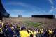 ANN ARBOR, MI - SEPTEMBER 14: General view of Michigan Stadium during a game between the Akron Zips ad the Michigan Wolverines on September 14, 2013 in Ann Arbor, Michigan. Michigan on the game 28-24. (Photo by Gregory Shamus/Getty Images)