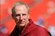 Aug 24, 2013; Landover, MD, USA; Washington Redskins defensive coordinator Jim Haslett on the field before the game against the Buffalo Bills at FedEX Field. Mandatory Credit: Brad Mills-USA TODAY Sports
