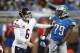 DETROIT, MI - DECEMBER 30: Jay Cutler #6 of the Chicago Bears gives Willie Young #79 of the Detroit Lions a push during the game at Ford Field on December 30, 2012 in Detroit, Michigan. The Bears defeted the Lions 26-24. (Photo by Leon Halip/Getty Images