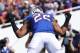 ORCHARD PARK, NY - SEPTEMBER 29: Fred Jackson #22 of the Buffalo Bills celebrates his touchdown during NFL game action against the Baltimore Orioles at Ralph Wilson Stadium on September 29, 2013 in Orchard Park, New York. (Photo by Tom Szczerbowski/Getty
