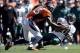 Duke Ihenacho was limited all week in practice, but played well on Sunday.