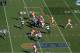 This was shaping up to be a big play. Lack of sustained run blocking made it a minimal gain.