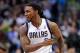 Feb 13, 2013; Dallas, TX, USA; Dallas Mavericks small forward Jae Crowder (9) reacts after making a three point shot during the game against the Sacramento Kings at the American Airlines Center. The Mavericks defeated the Kings 123-100. Mandatory Credit: