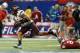 ATLANTA, GA - AUGUST 31: Kyle Fuller #17 of the Virginia Tech Hokies intercepts a pass intended for DeAndrew White #2 of the Alabama Crimson Tide at Georgia Dome on August 31, 2013 in Atlanta, Georgia. (Photo by Kevin C. Cox/Getty Images)