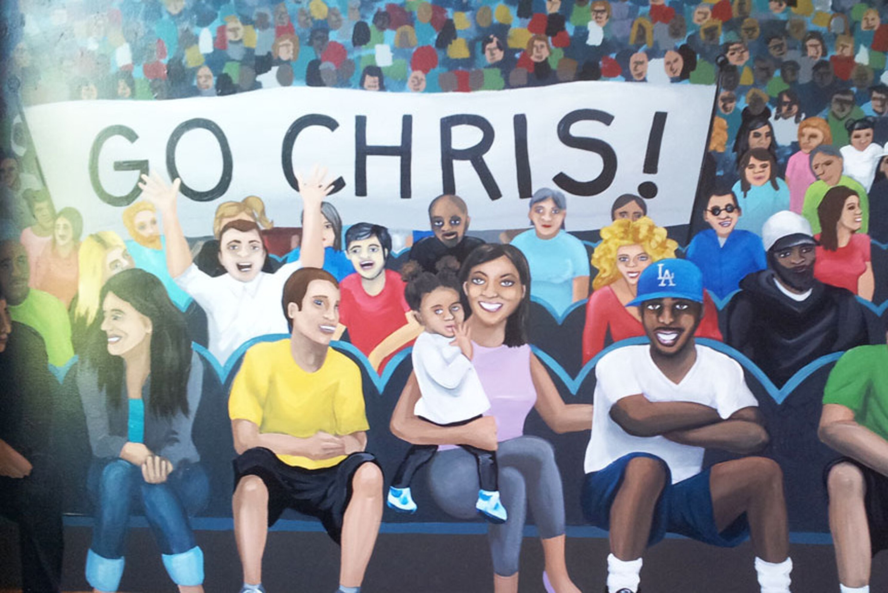 Chris Paul S Son Has Staples Center In His Bedroom And It S Awesome Bleacher Report Latest News Videos And Highlights