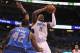 January 20, 2013; Orlando FL, USA; Orlando Magic power forward Glen Davis (11) drives to the basket against the Dallas Mavericks during the second half at Amway Center. Dallas Mavericks defeated the Orlando Magic 111-105. Mandatory Credit: Kim Klement-USA