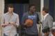 ORLANDO, FL - JULY 12: Victor Oladipo #5 of the Orlando Magic confers with staff at the game during the 2013 Southwest Airlines Orlando Pro Summer League game between the Oklahoma City Thunder and the Houston Rockets on July 12, 2013 at Amway Center in O