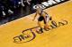 MIAMI, FL - JUNE 18: Tony Parker #9 of the San Antonio Spurs advances the ball against the Miami Heat during Game Six of the 2013 NBA Finals on June 18, 2013 at American Airlines Arena in Miami, Florida. NOTE TO USER: User expressly acknowledges and agree