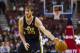 Nov 16, 2012; Philadelphia, PA, USA;Utah Jazz guard Gordon Hayward (20) passes the ball during the first quarter against the Philadelphia 76ers at the Wachovia Center. The Sixers defeated the Jazz 99-93. Mandatory Credit: Howard Smith-USA TODAY Sports