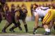 TEMPE, AZ - SEPTEMBER 28: Defensive tackle Will Sutton #90 of the Arizona State Sun Devils in action during the college football game against the USC Trojans at Sun Devil Stadium on September 28, 2013 in Tempe, Arizona. The Sun Devils defeated the Troja