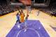 LOS ANGELES, CA - OCTOBER 6: Nick Young #0 of the Los Angeles Lakers shoots during a game against the Denver Nuggets at STAPLES Center on October 10, 2013 at in Los Angeles, California. NOTE TO USER: User expressly acknowledges and agrees that, by downlo