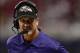 Aug 29, 2013; St. Louis, MO, USA; Baltimore Ravens head coach John Harbaugh looks on as his team plays the St. Louis Rams during the second half at Edward Jones Dome. St. Louis defeated Baltimore 24-21. Mandatory Credit: Jeff Curry-USA TODAY Sports
