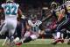 ST. LOUIS, MO - OCTOBER 6: Blaine Gabbert #11 of the Jacksonville Jaguars slides to avoid being tackled against the St. Louis Rams at the Edward Jones Dome on October 6, 2013 in St. Louis, Missouri. The Rams beat the Jaguars 34-20. (Photo by Dilip Vishw