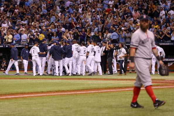 Boston Red Sox Tampa Bay Rays ALDS Game Three Score: Christian Vázquez  walks off a wild one - Over the Monster