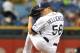 ST. PETERSBURG, FL - SEPTEMBER 12: Pitcher Jeremy Hellickson #58 of the Tampa Bay Rays starts against the Boston Red Sox September 12, 2013 at Tropicana Field in St. Petersburg, Florida. The Rays won 4 - 3. (Photo by Al Messerschmidt/Getty Images)