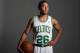 WALTHAM, MA - SEPTEMBER 30: Phil Pressey #26 of the Boston Celtics poses for a picture during media day at the Boston Sports Club in Waltham, Massachusetts on September 30, 2013. NOTE TO USER: User expressly acknowledges and agrees that, by downloading an