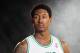 Sep 30, 2013; Waltham, MA, USA; Boston Celtics forward/guard MarShon Brooks (12) poses for pictures during media day at the Celtics Practice Facility. Mandatory Credit: David Butler II-USA TODAY Sports