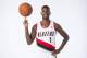 PORTLAND, OR - SEPTEMBER 30: Dorell Wright #1 of the Portland Trail Blazers poses for photos during the teams annual Media Day September 30, 2013 at the Moda Center in Portland, Oregon. NOTE TO USER: User expressly acknowledges and agrees that, by downloa