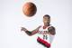 PORTLAND, OR - SEPTEMBER 30: Mo Williams #25 of the Portland Trail Blazers poses for photos during the teams annual Media Day September 30, 2013 at the Moda Center in Portland, Oregon. NOTE TO USER: User expressly acknowledges and agrees that, by download