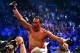 LAS VEGAS, NV - DECEMBER 08: Juan Manuel Marquez celebrates after defeating Manny Pacquiao by a sixth round knockout in their welterweight bout at the MGM Grand Garden Arena on December 8, 2012 in Las Vegas, Nevada. (Photo by Al Bello/Getty Images)