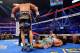 LAS VEGAS, NV - DECEMBER 08: Manny Pacquiao lays face down on the mat after being knocked out in the sixth round by Juan Manuel Marquez during their welterweight bout at the MGM Grand Garden Arena on December 8, 2012 in Las Vegas, Nevada. (Photo by Al B